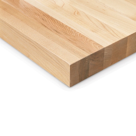 Global Industrial 1-3/4 Butcher Block Maple Top, 120W x 36D, Square Edge B2047986